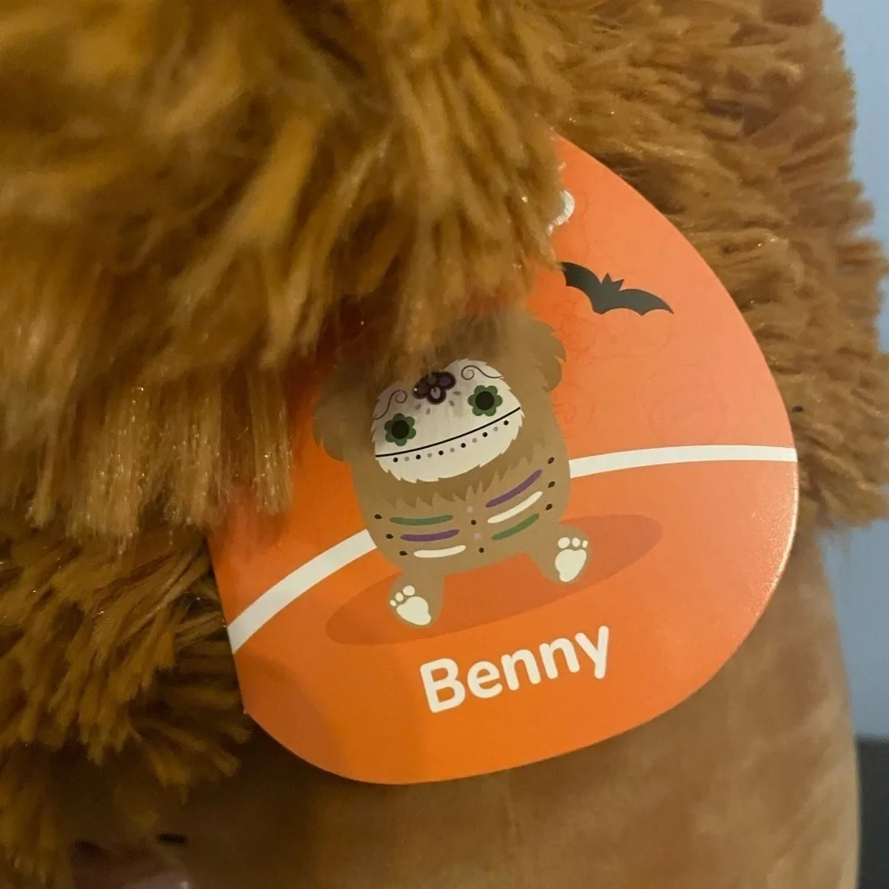 NWT SQUISHMALLOWS BENNY The Bigfoot Day of the Dead Halloween 12
